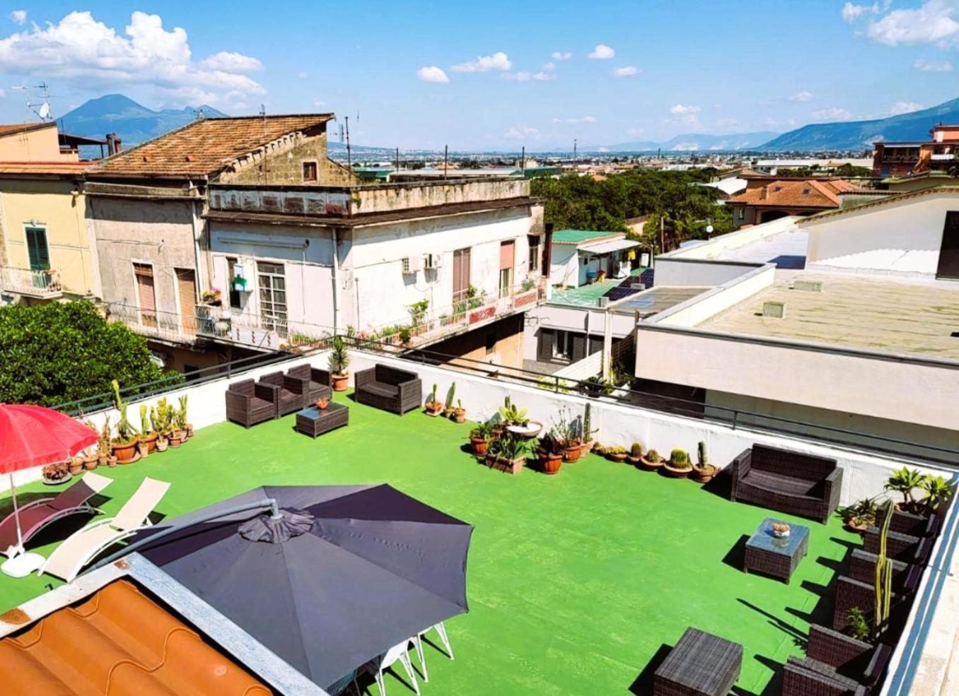 Sant'Egidio del Monte AlbinoPalazzo Di Donna Panoramic Terraces And Private Parking Strategic To Amalfi Coast, Pompei, Napoli别墅 外观 照片