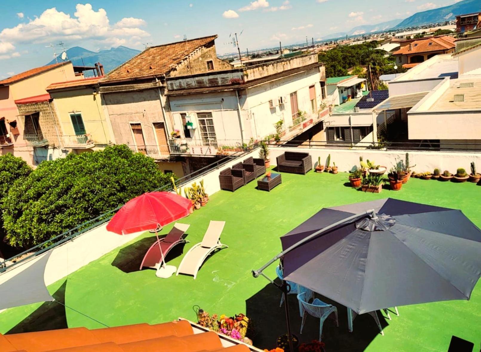 Sant'Egidio del Monte AlbinoPalazzo Di Donna Panoramic Terraces And Private Parking Strategic To Amalfi Coast, Pompei, Napoli别墅 外观 照片