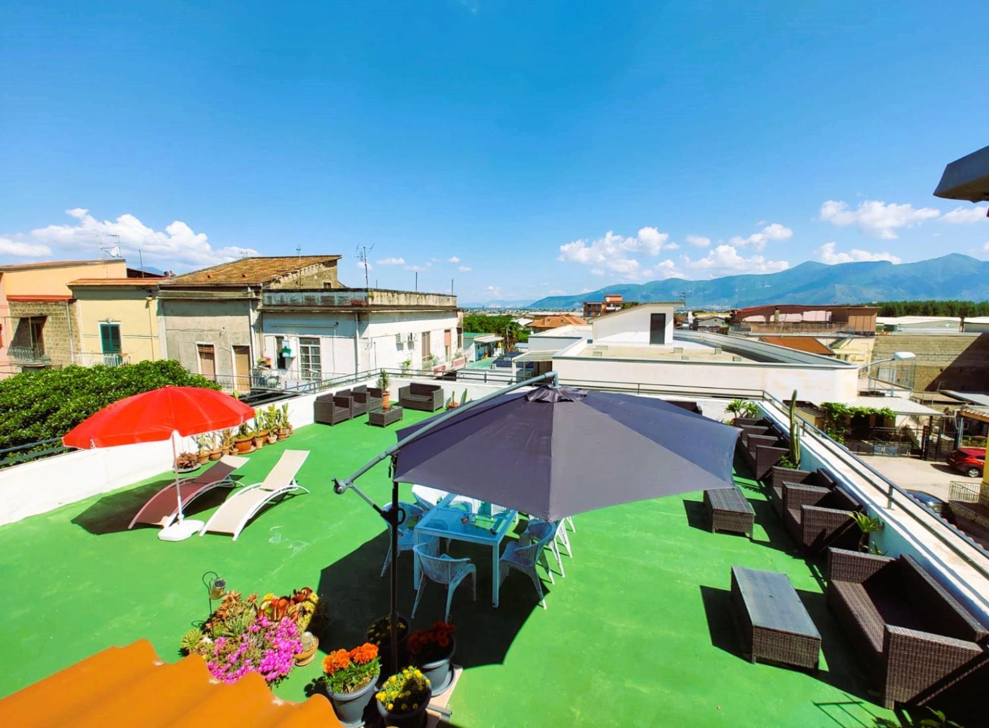 Sant'Egidio del Monte AlbinoPalazzo Di Donna Panoramic Terraces And Private Parking Strategic To Amalfi Coast, Pompei, Napoli别墅 外观 照片